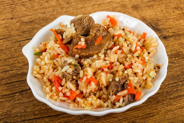 Riz asiatique Plov