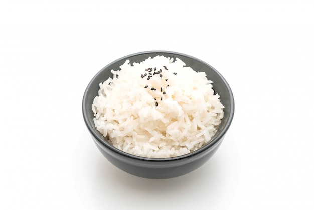 riz au jasmin sur tasse