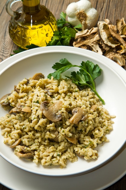 Riz Aux Champignons