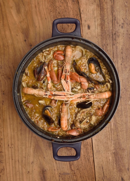 Riz aux fruits de mer