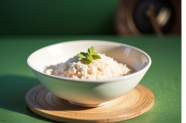 Le riz blanc est l'aliment préféré des Chinois mangent du riz pour le petit-déjeuner, le déjeuner, le dîner quand ils ont faim