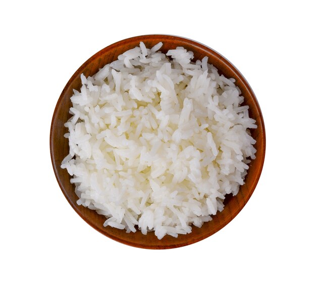 Photo riz dans un bol