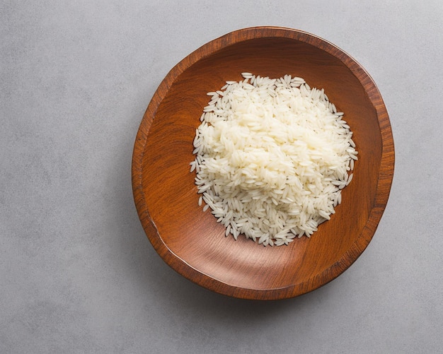riz dans un bol