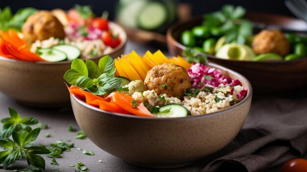 Riz avec des légumes