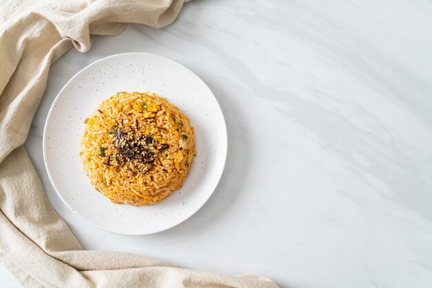 Riz sauté aux œufs à la coréenne