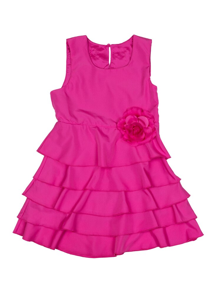 Photo robe bébé rose