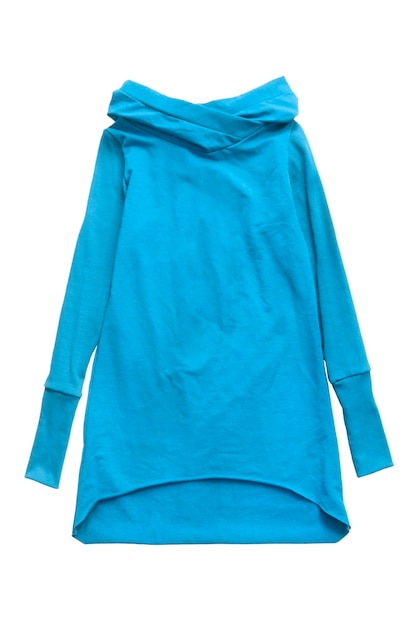 Robe bleue isolée