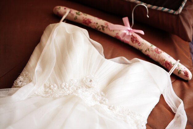 Photo robe de mariée blanche