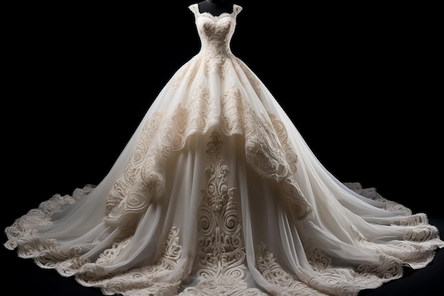 Une robe de mariée à couper le souffle