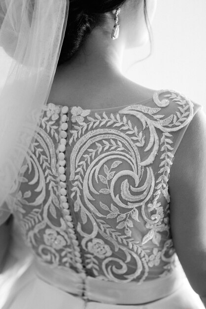 Robe de mariée parfaite le jour du mariage