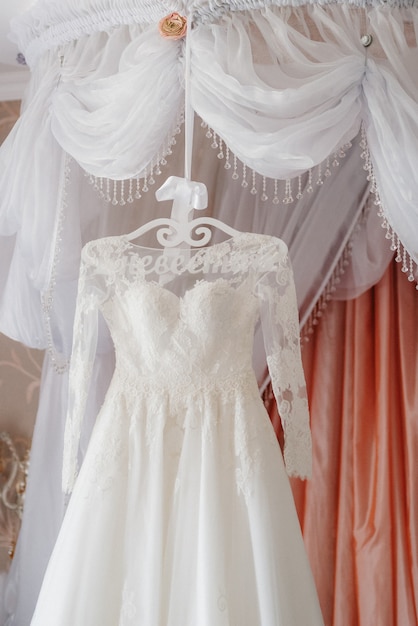 Robe de mariée parfaite le jour du mariage