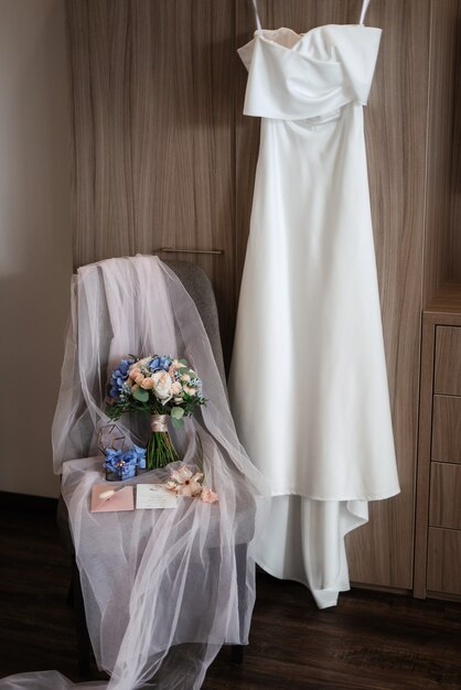 Robe de mariée parfaite le jour du mariage