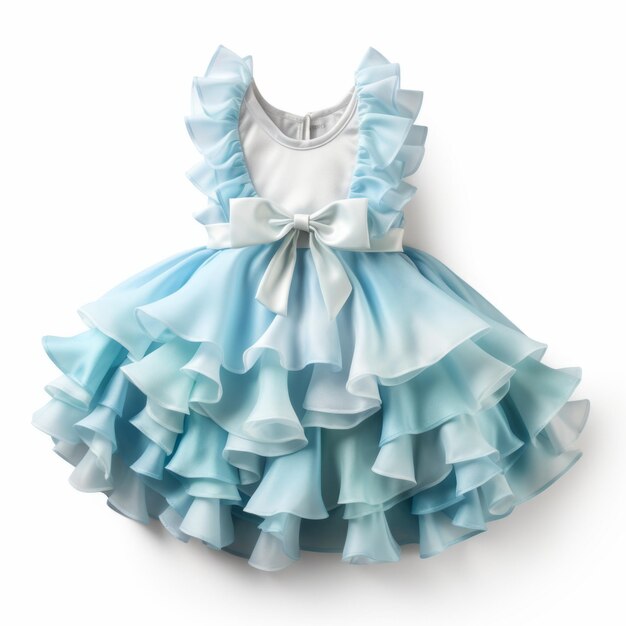 robe à volets pour bébé isolée sur