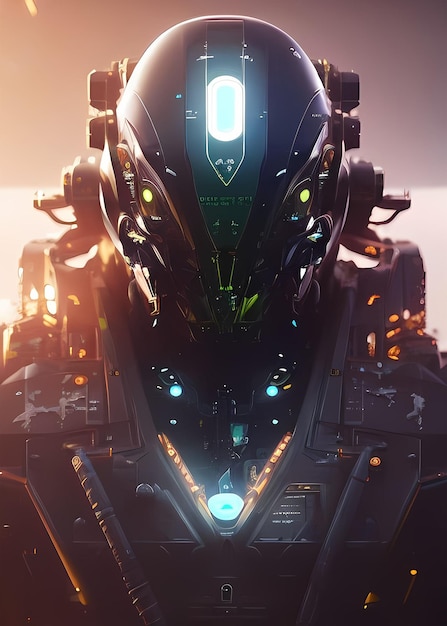 Robot Alien Cyberpunk R28