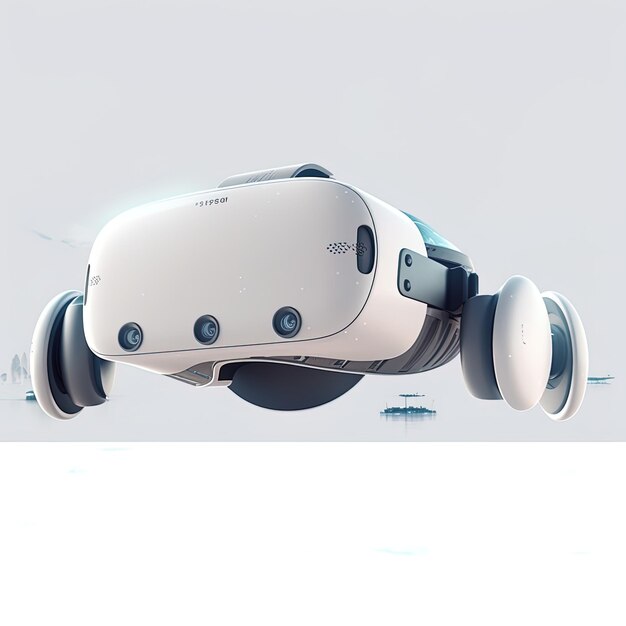 Photo un robot blanc avec le mot sony sur le côté
