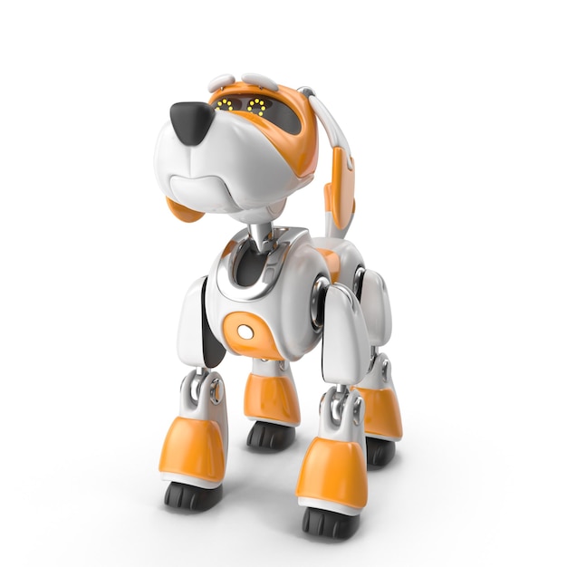 Robot Dog Generic3D Modélisation fichier JPEG Chien domestique à intelligence artificielle réaliste