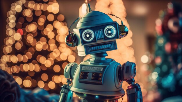 robot du père Noël pour Noël