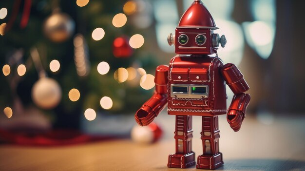 robot du père Noël pour Noël