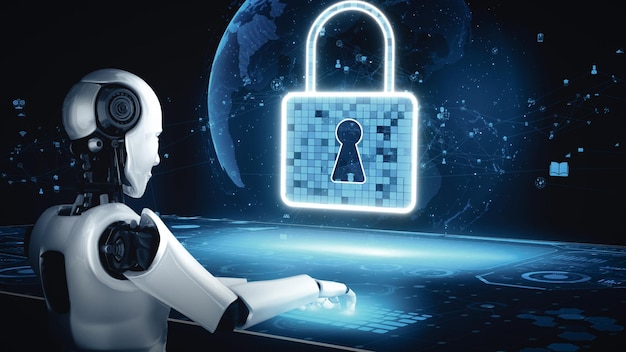 Le robot humanoïde Xai ai utilise la technologie du cloud computing pour stocker des données sur un serveur en ligne