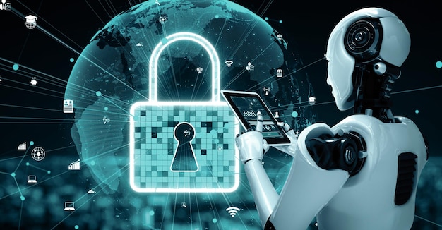 Le robot humanoïde XAI utilise la technologie du cloud computing pour stocker des données sur un serveur en ligne