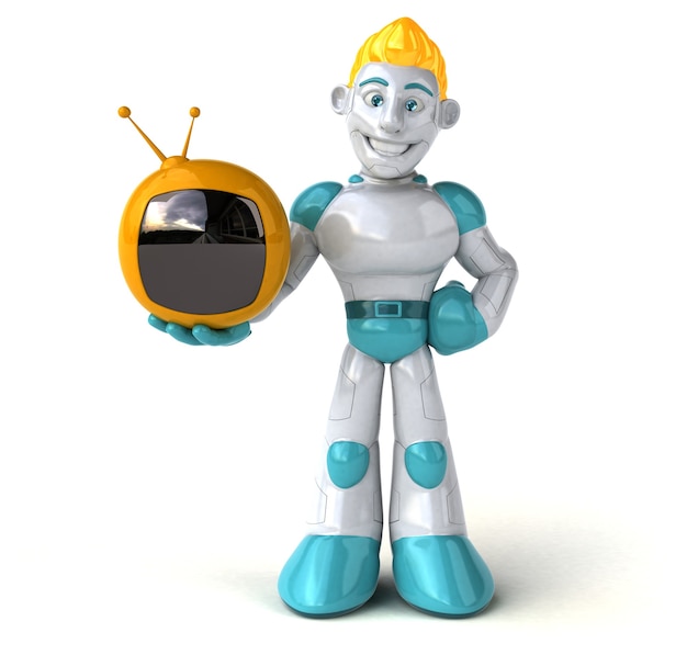 Robot - personnage 3D