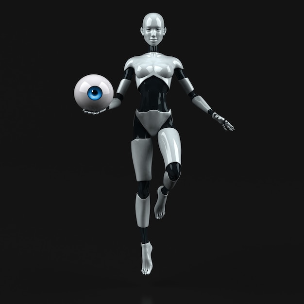 Robot - personnage 3D