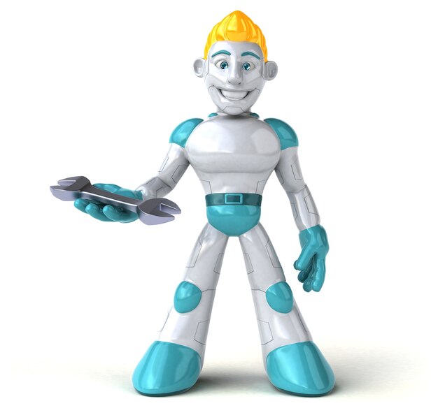 Robot - personnage 3D