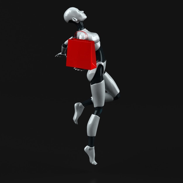 Robot - personnage 3D
