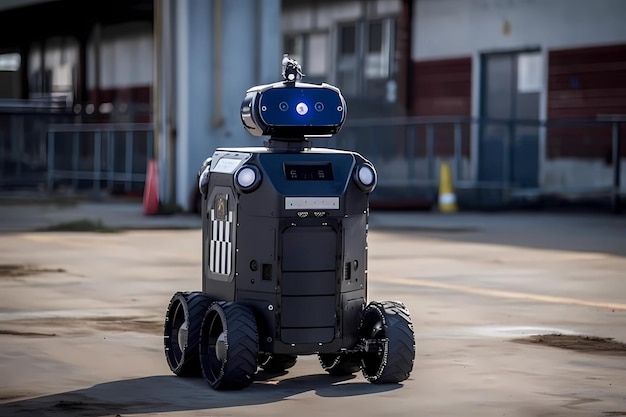 Un robot policier