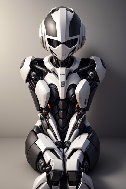Robot Réaliste Femme Guerrière Future Technology