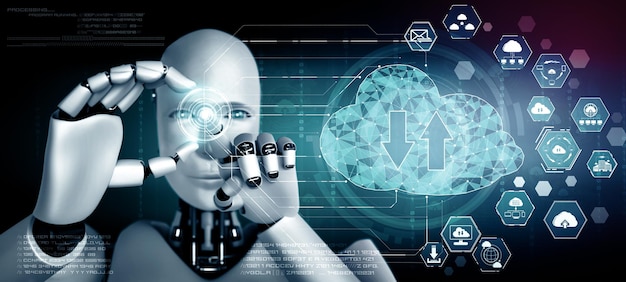 Le robot Xai ai utilise la technologie du cloud computing pour stocker des données sur un serveur en ligne