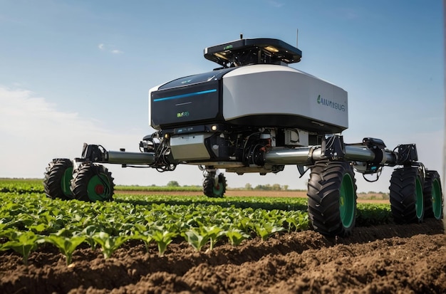 Robots agricoles autonomes dans les champs