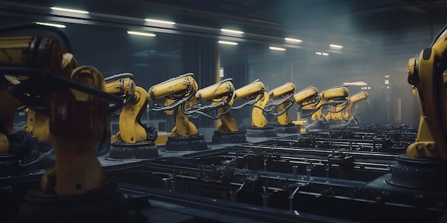 Robots d'automatisation en usine