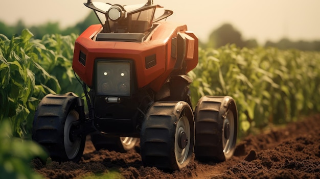 Des robots réalistes cultivant des rizières