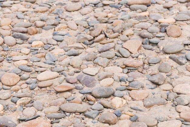 Roches sur le sable