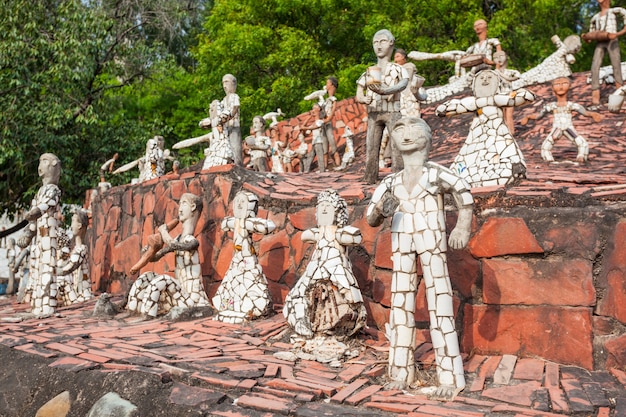 Photo rock garden, chandigarh