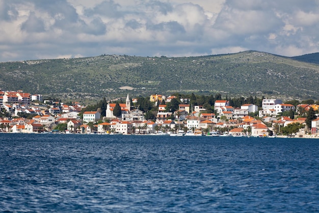 Rogoznica Croatie vue depuis la mer