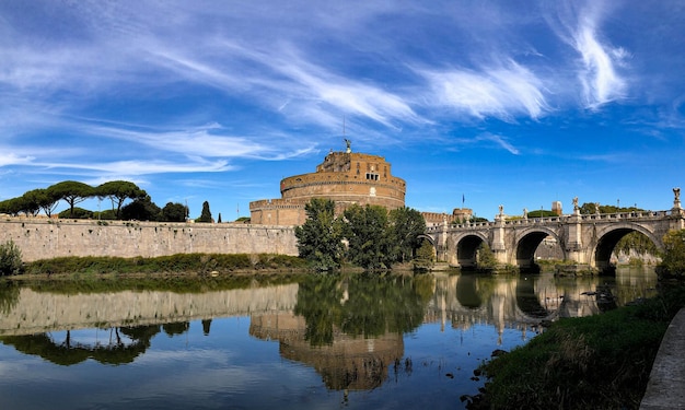 Photo rome italie europe ville heure d'or jour ensoleillé ciel bleu