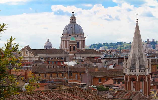 Rome Italie Vue aérienne du centre-ville