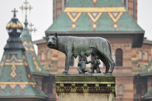 Romulus et Remus statue