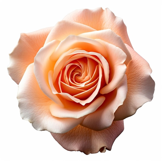 Une rose est représentée avec le mot rose dessus.