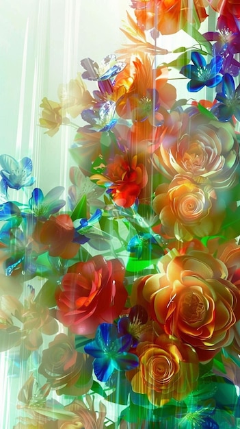 une rose de fleur