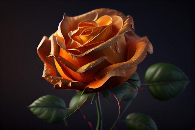 Rose orange