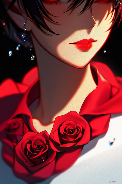 Rose rouge HD fond d'écran fond illustration dessin animé animation matériel de conception