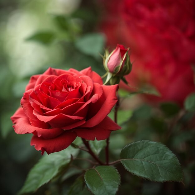 La rose rouge