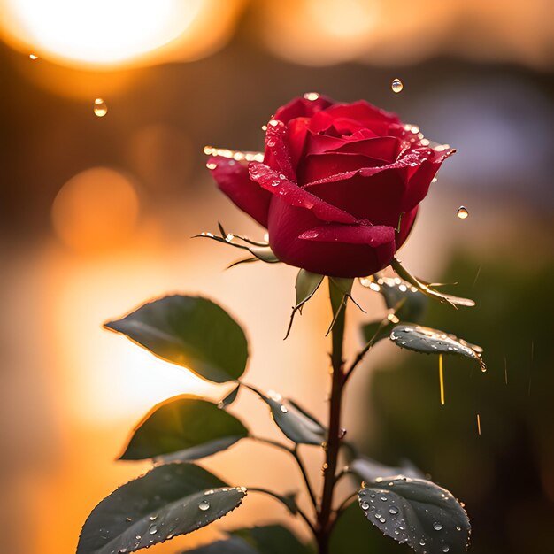 roses rouges en photographie