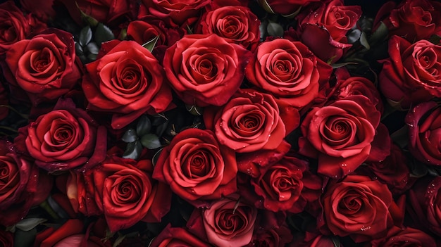 roses rouges