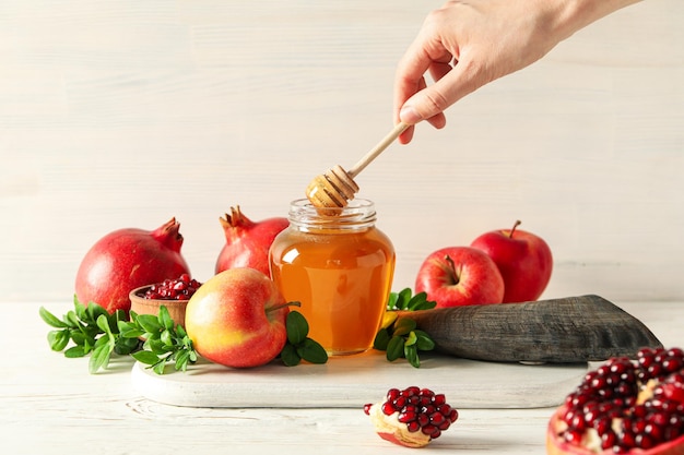 Rosh Hashanah est un concept de fête juive du Nouvel An.