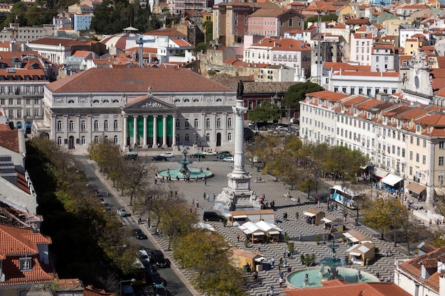 Rossio Lisbonne Portugal