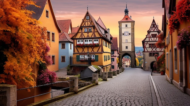 Rothenburg ob der Tauber est l'une des plus belles villes